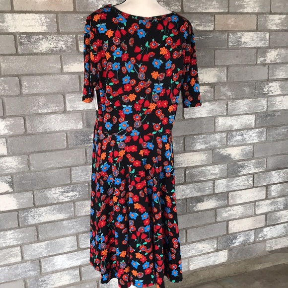 LulaRoe Nicole Dress size 3XL NWT - Picture 5 of 8